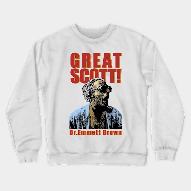 gerat scott! Crewneck Sweatshirt by Genetics art